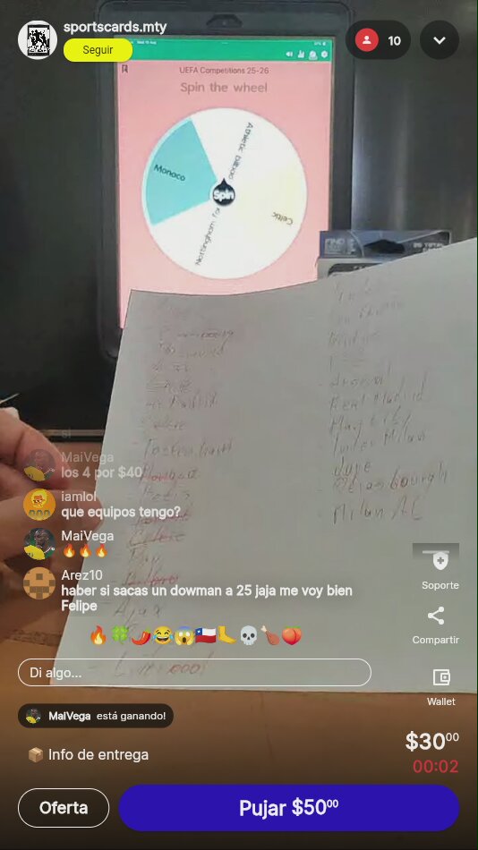 Artículo vendido
