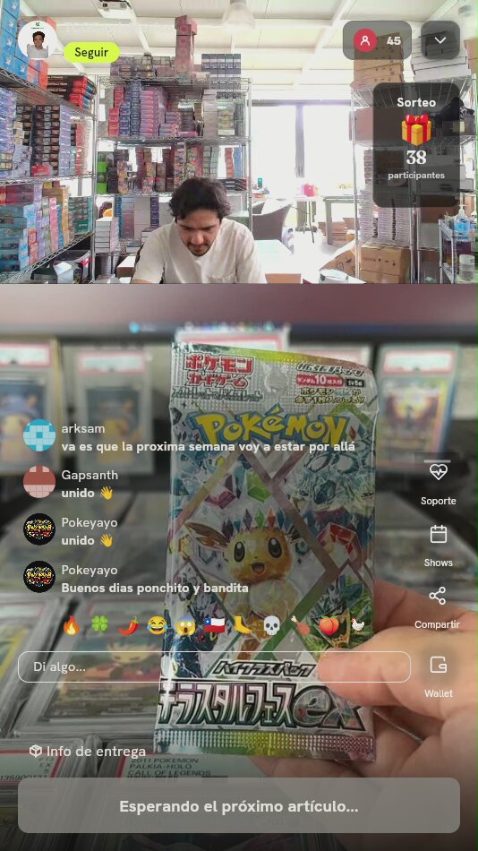 Sobre Pokémon Terastal Festival ex SV8a