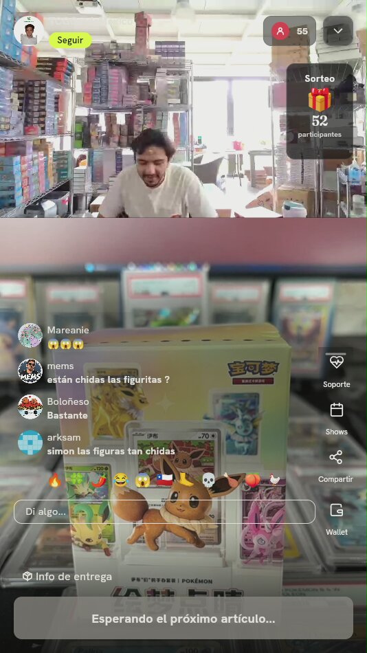 Caja Ciega Figura Eevee Pokémon