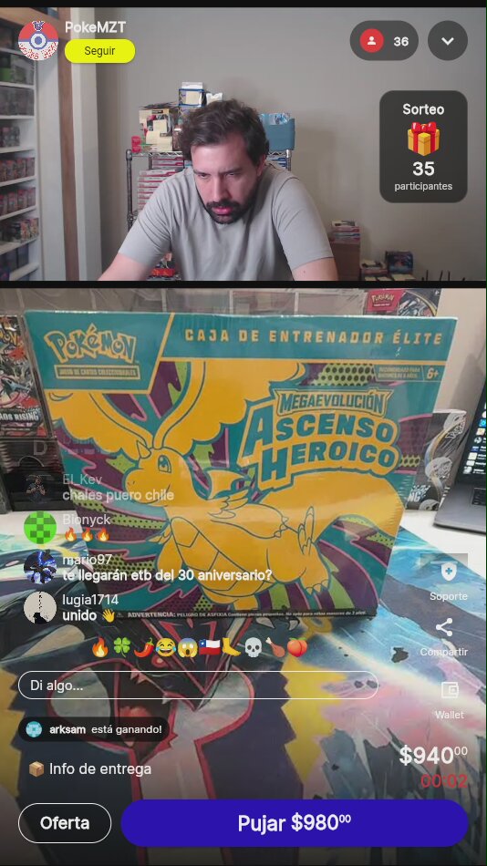 Artículo vendido