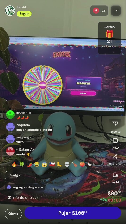 Giros en ruleta de premios
