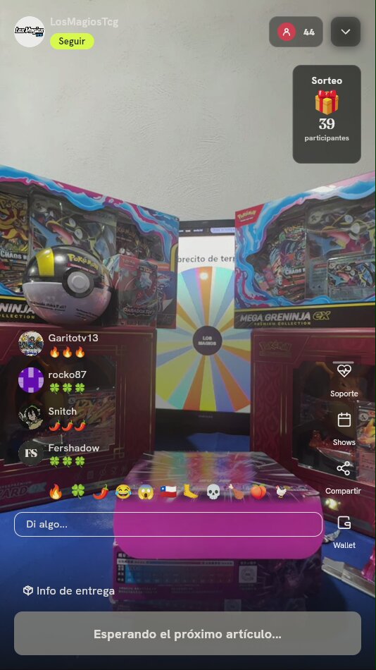 Giro de Ruleta Pokémon TCG