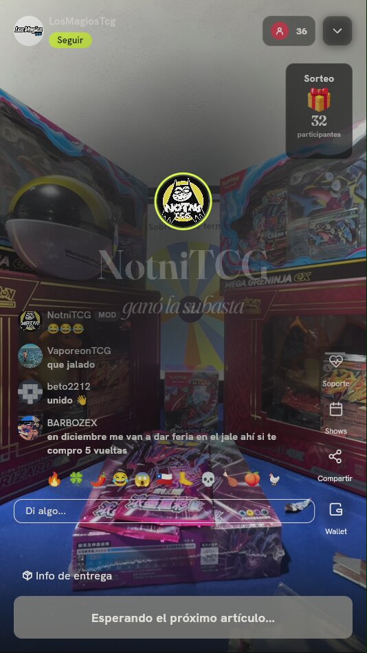 Tres Vueltas de Ruleta Pokémon TCG
