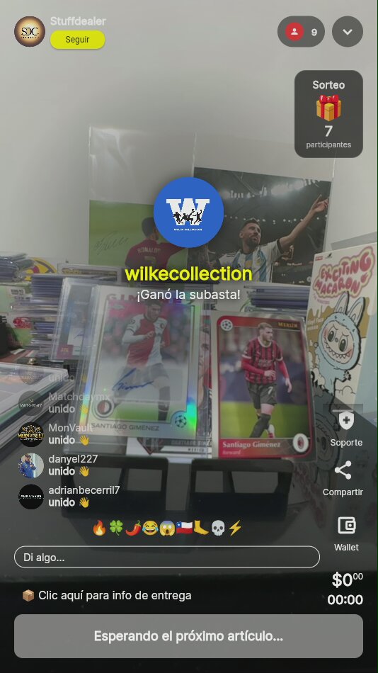 Santiago Giménez Panini FIFA 365