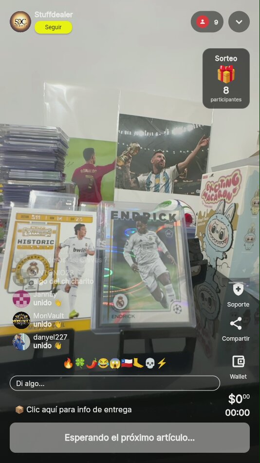 Carta Endrick Real Madrid 2024-25