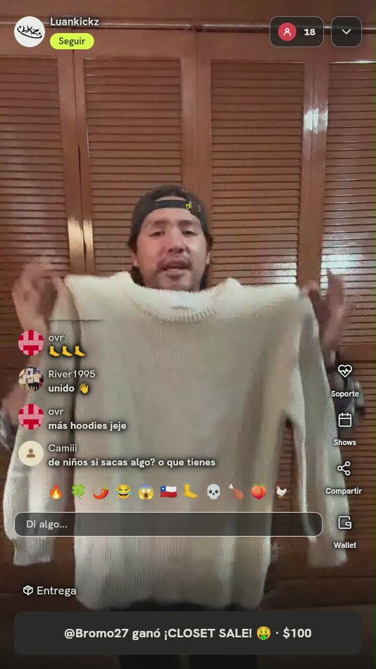 Suéter de Tejido