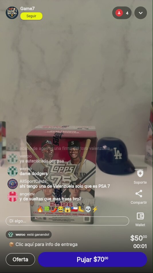 Topps 75 Series 1 Box