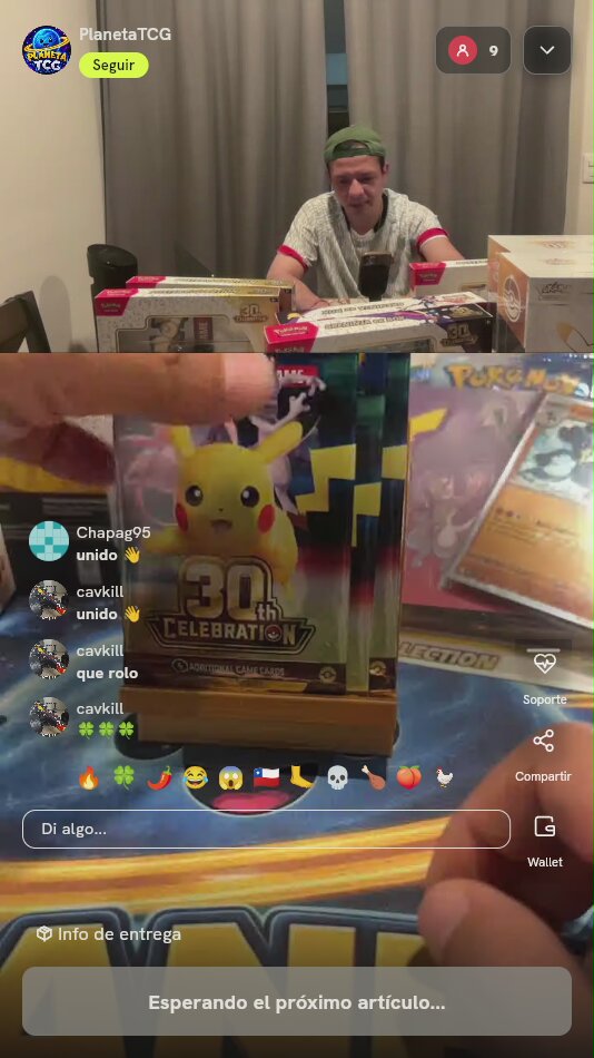 Sobres Pokémon 30th Celebration