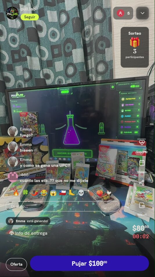 Tiro Misterioso Experimento Pokémon TCG