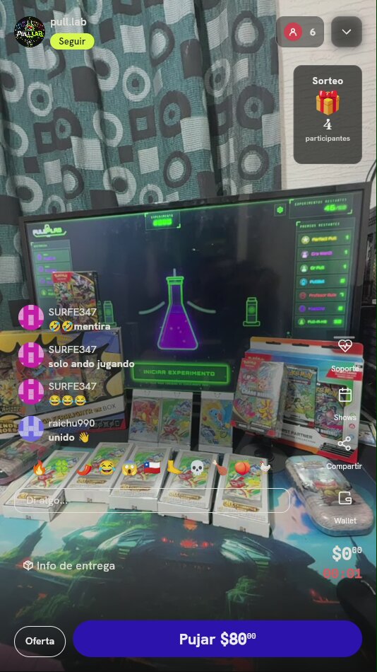 Juego Misterioso Pokémon TCG