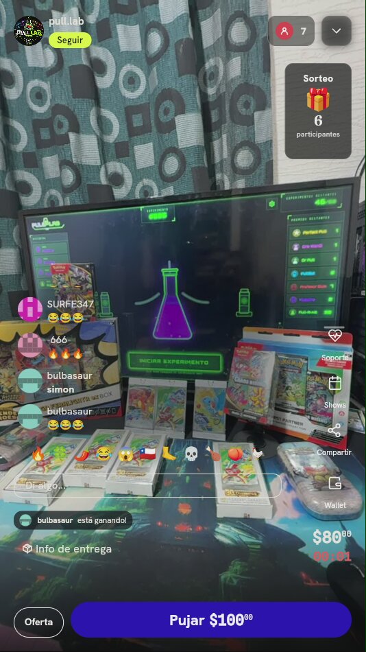 Experimento Ruleta Pokémon TCG