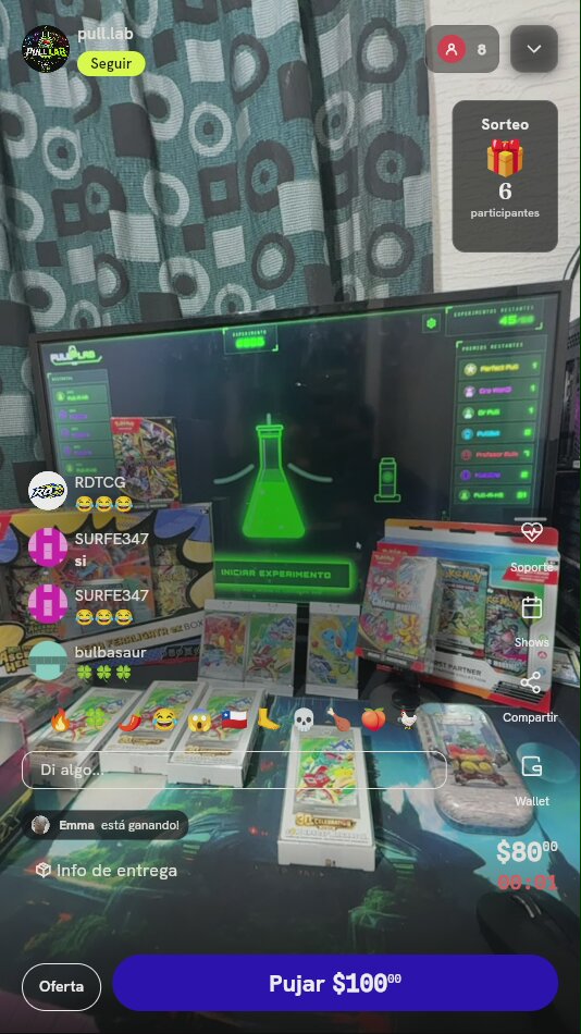 Boleto Mystery Pull Pokémon TCG