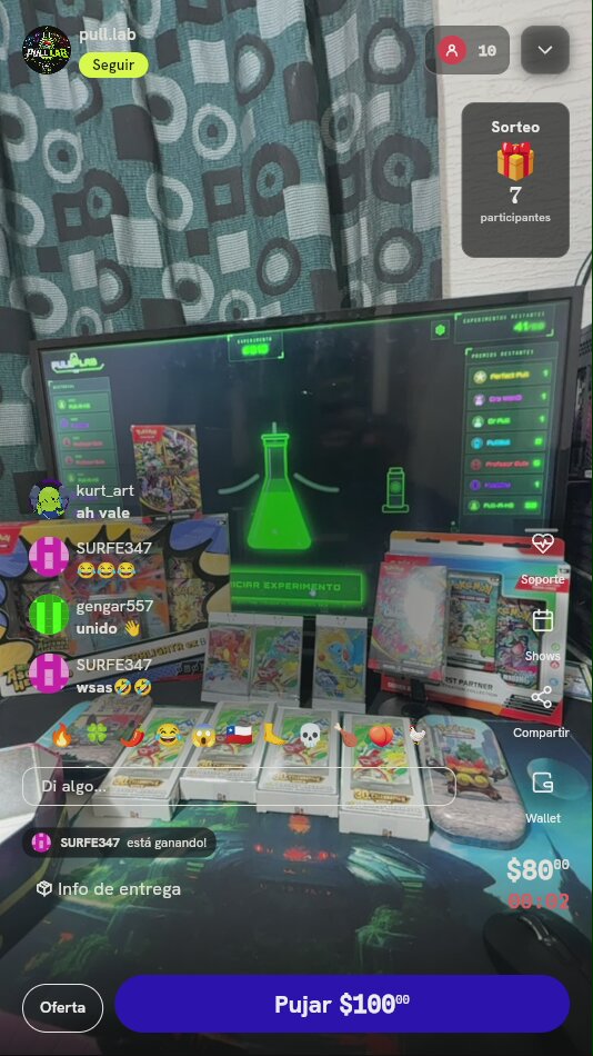 Participación Juego Misterioso Pokémon TCG