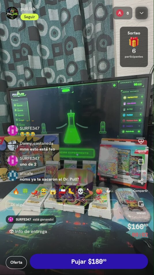 Tiro de Ruleta Pokémon TCG