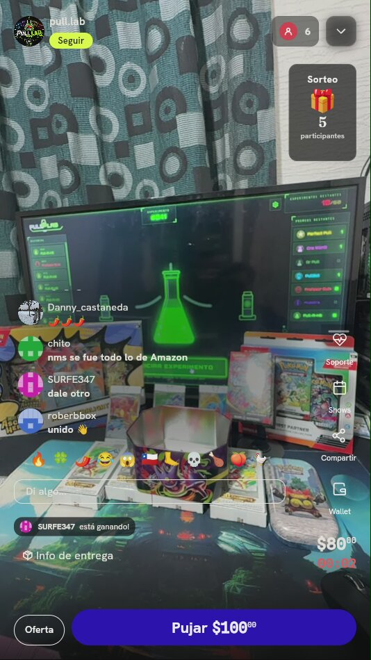 Turno Experimento Pokémon TCG