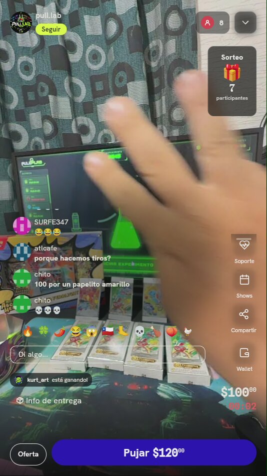Tiros para tómbola Pokémon