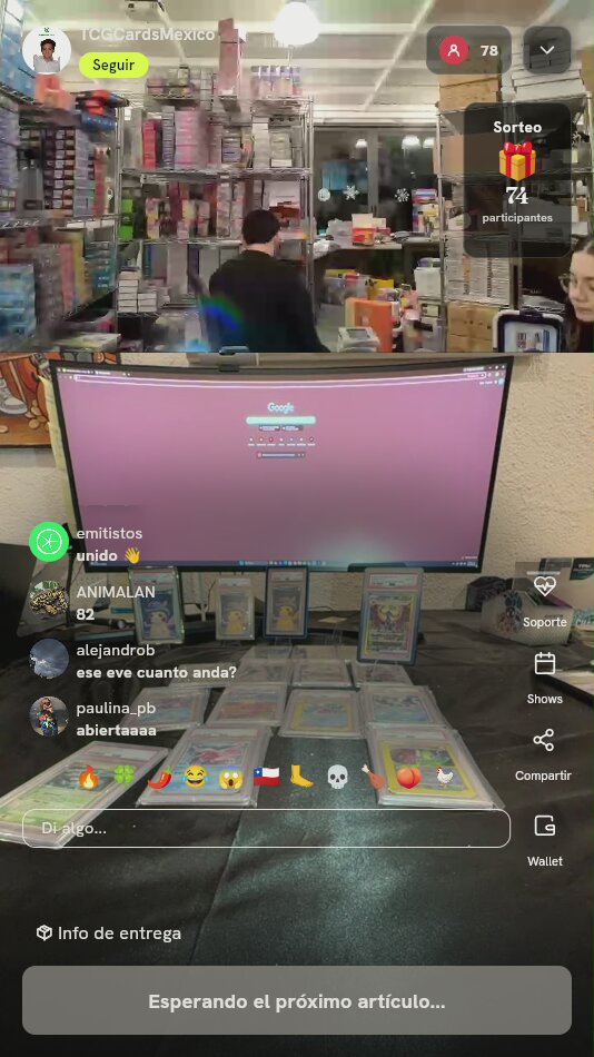 Caja Pokémon TCG En Chino