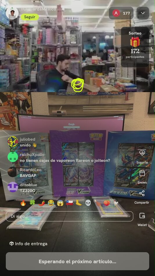 Cajas Pokémon V-UNION Chino Simplificado