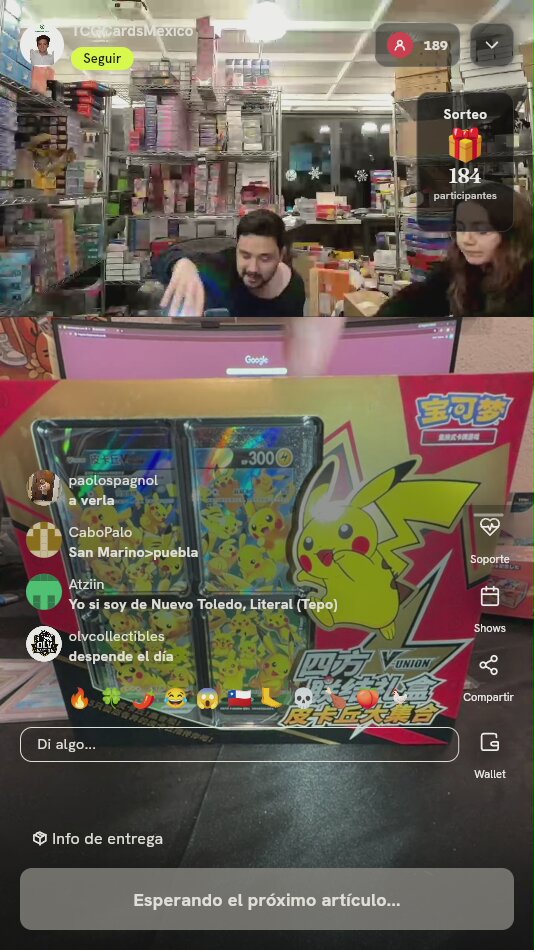 Pikachu V-UNION Gift Box Pokémon