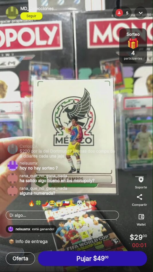 Artículo vendido