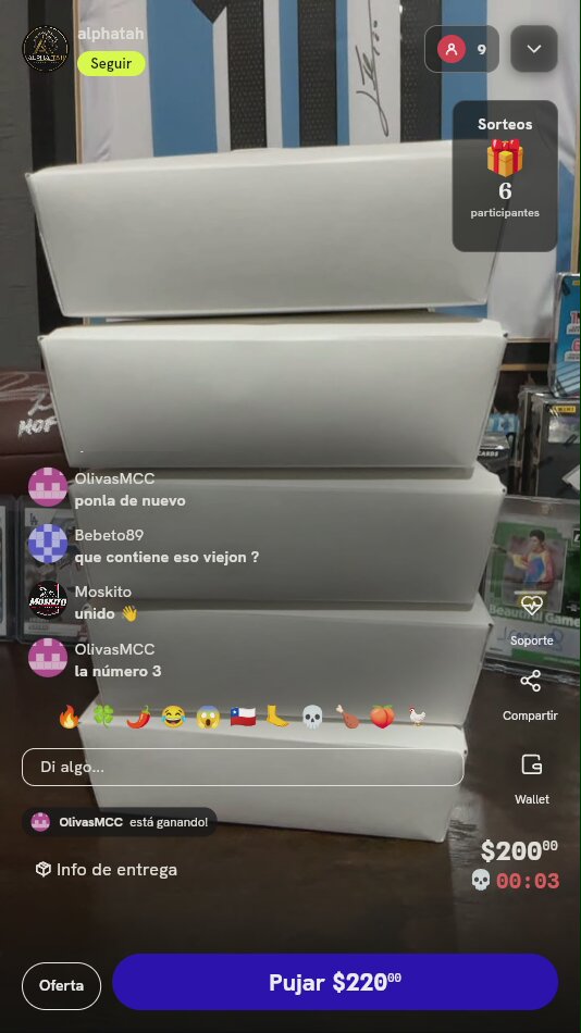 Caja Misteriosa de Cartas de Fútbol