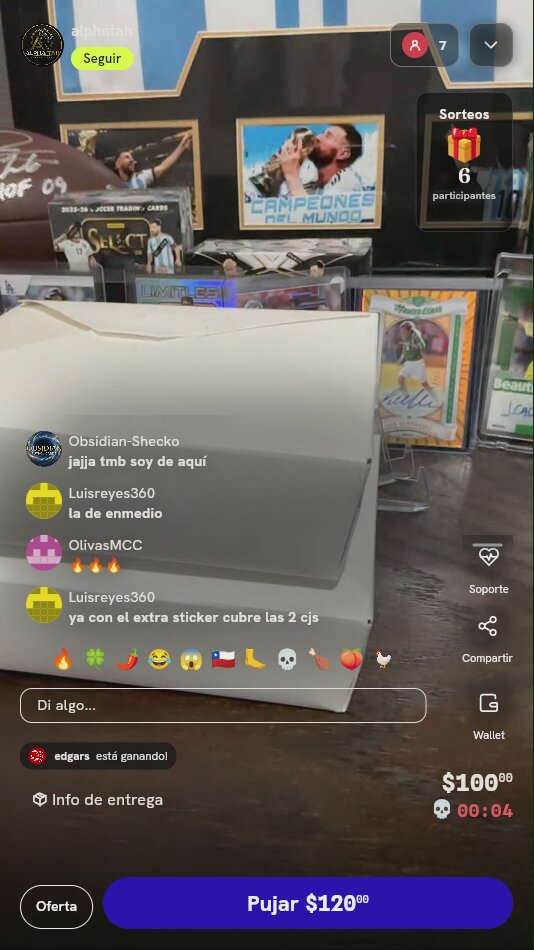 Mystery Box de Tarjetas Deportivas