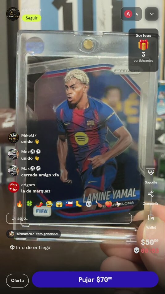 Carta Panini Prizm Lamine Yamal