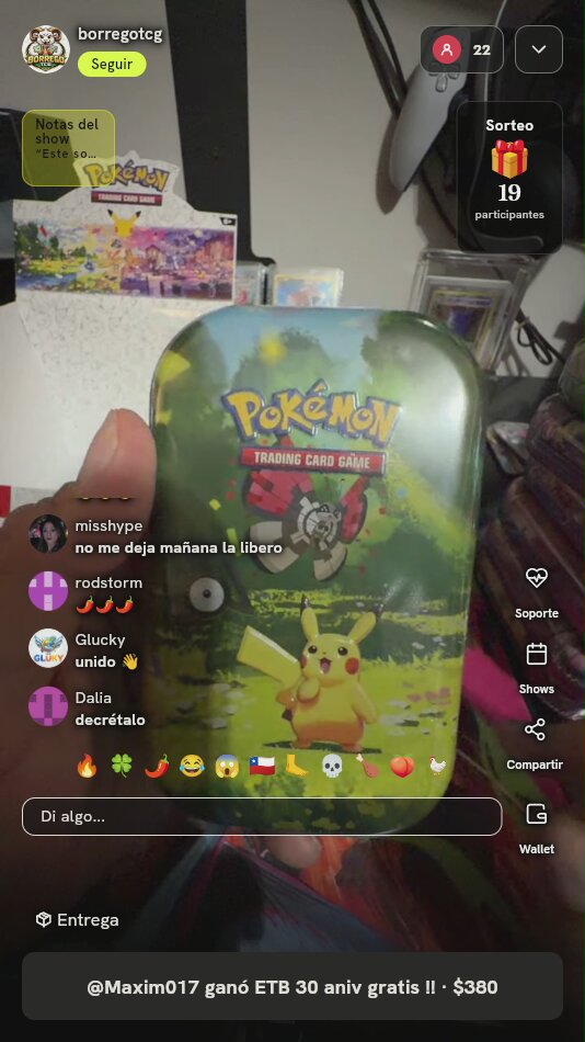 Pokémon TCG Mini Tin Pikachu