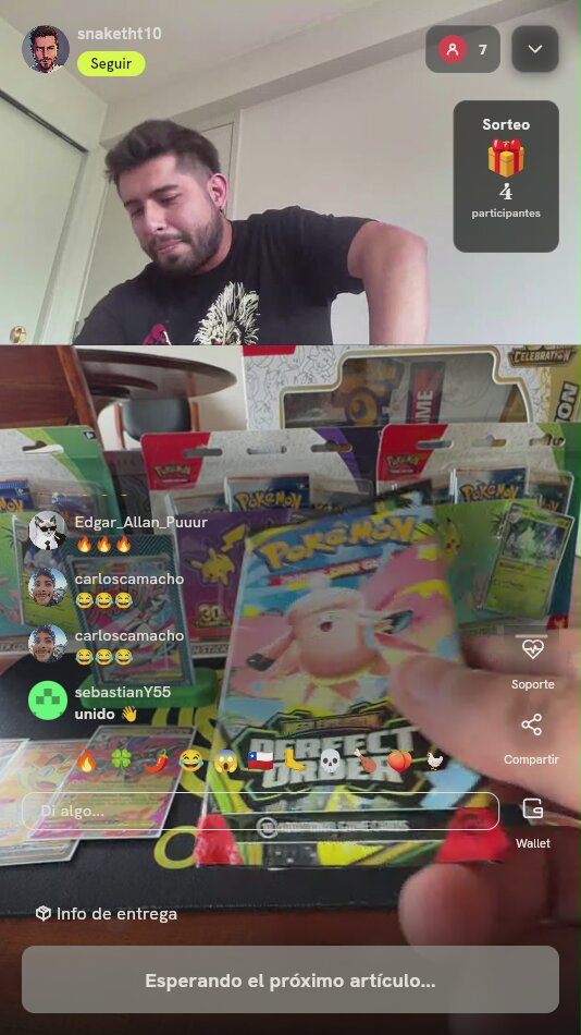 Booster Pack Pokémon Perfect Order