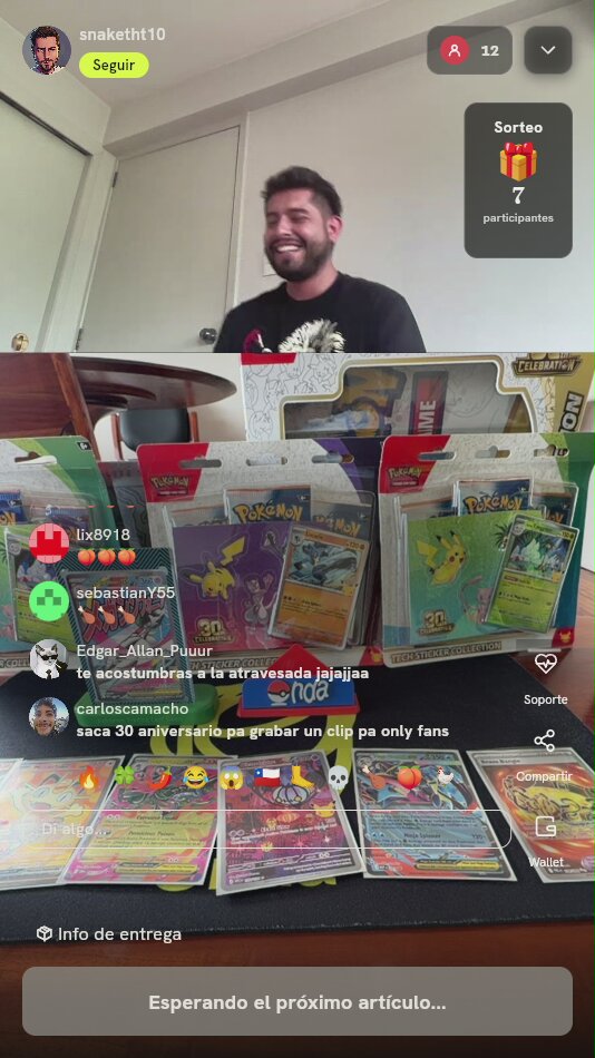 Sobre de Cartas Pokémon TCG