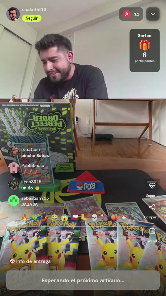 Lote de Sobres y Cartas Pokémon