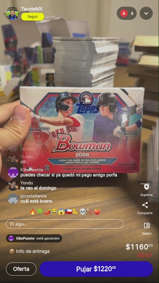 Artículo vendido