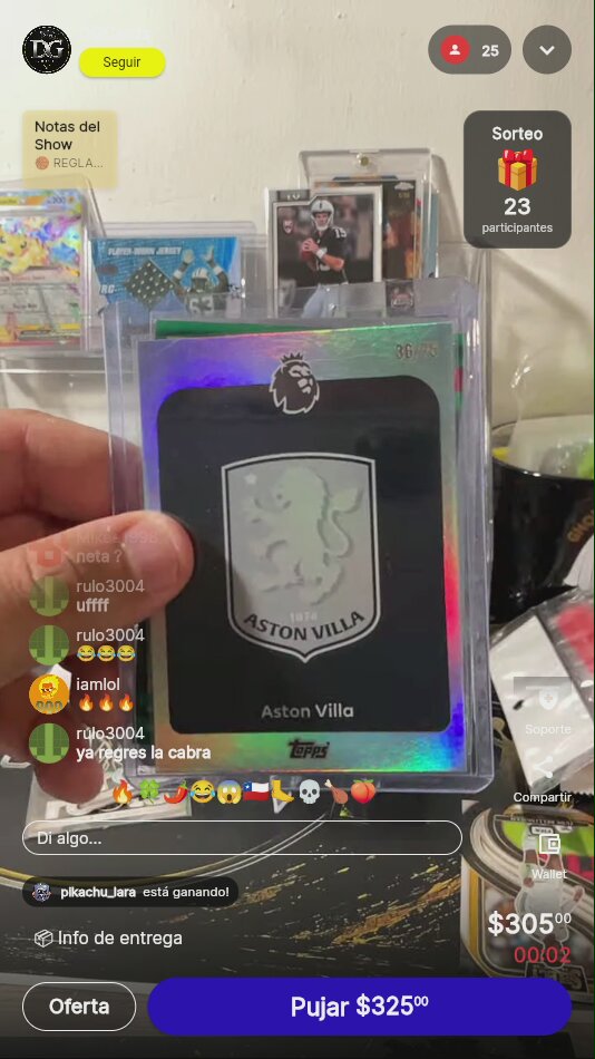 Artículo vendido