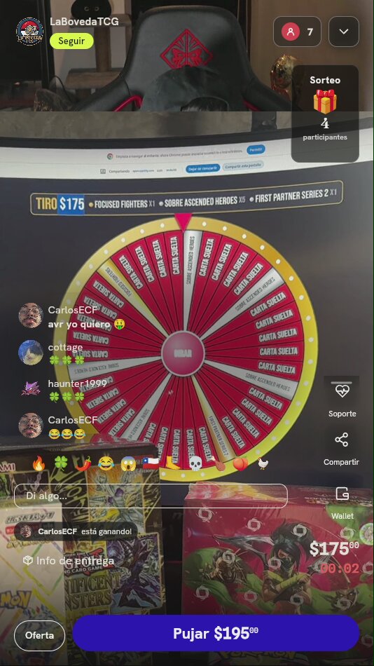 Giro de Ruleta TCG - Carta Suelta