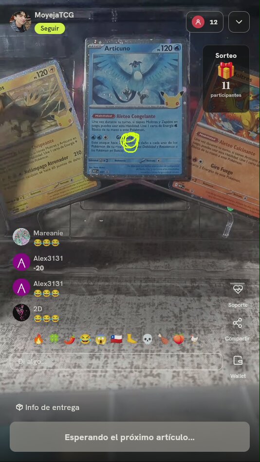 Set de Cartas Pokémon Aves Legendarias
