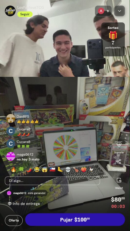 Giro de ruleta Pokémon TCG