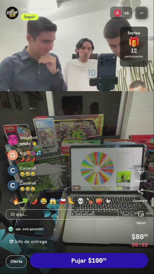 Tiro en ruleta Pokémon TCG
