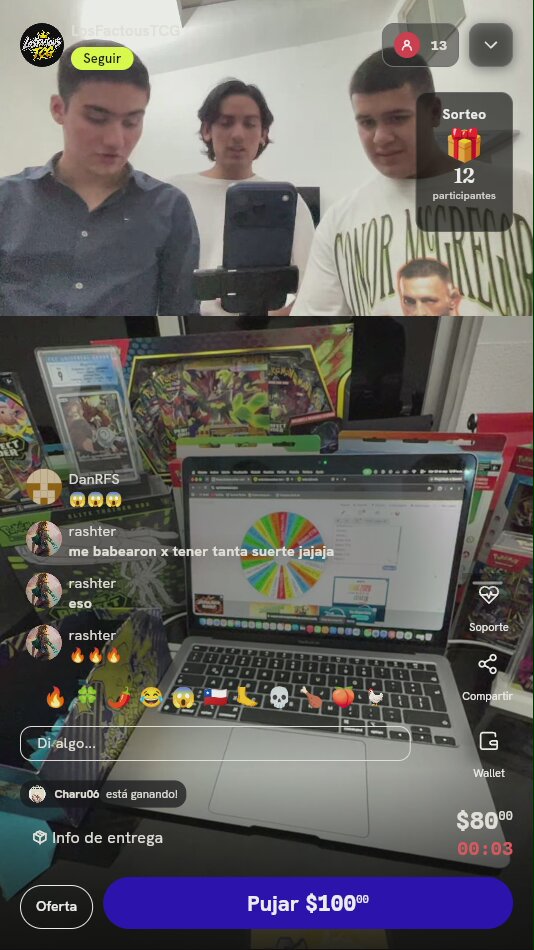 Giro de ruleta Pokémon TCG