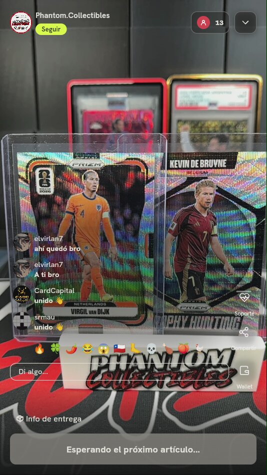 Tarjetas Panini Prizm World Cup 2026