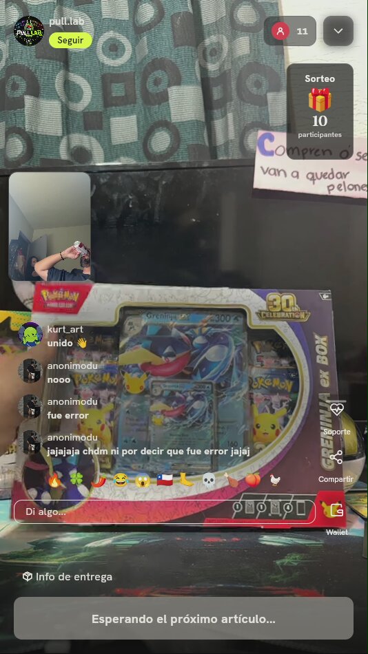 Caja Pokémon 30th Celebration Greninja ex