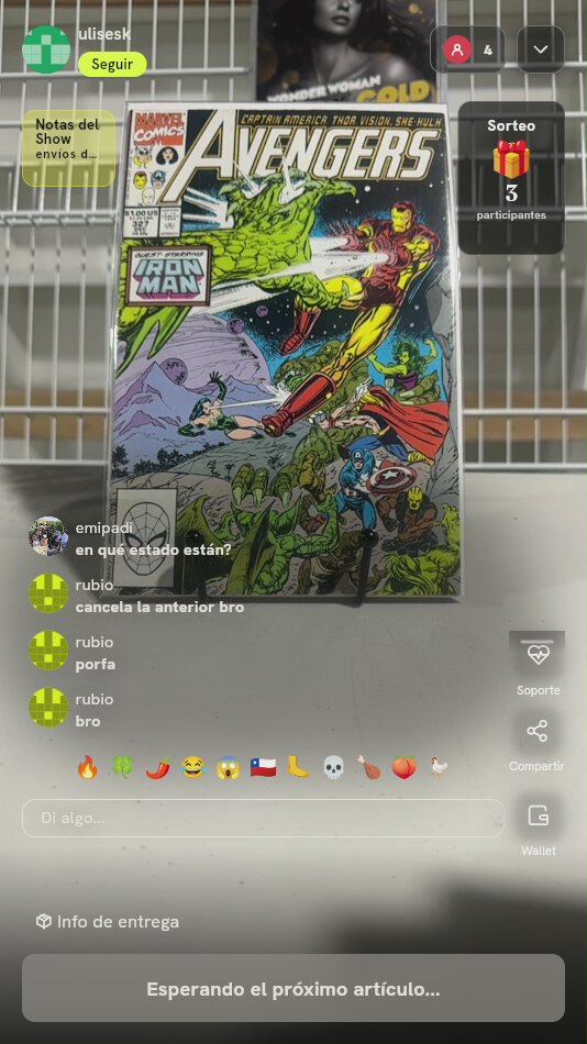 Comic Avengers #327 Marvel Comics