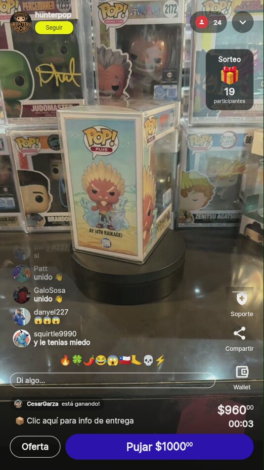 Funko Pop! Ay (4th Raikage)