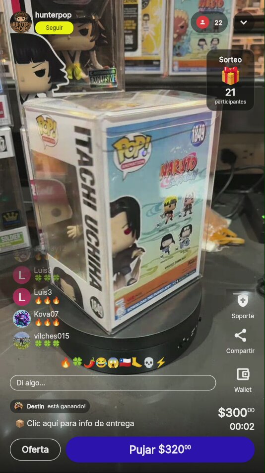 Funko Pop! Itachi Uchiha Chalice
