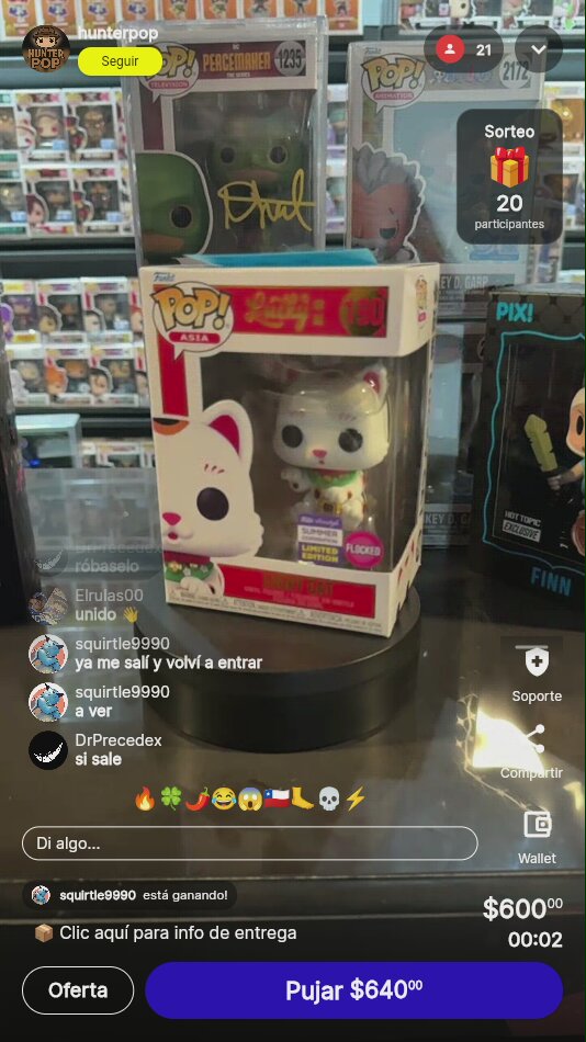 Funko Pop Lucky Cat #190