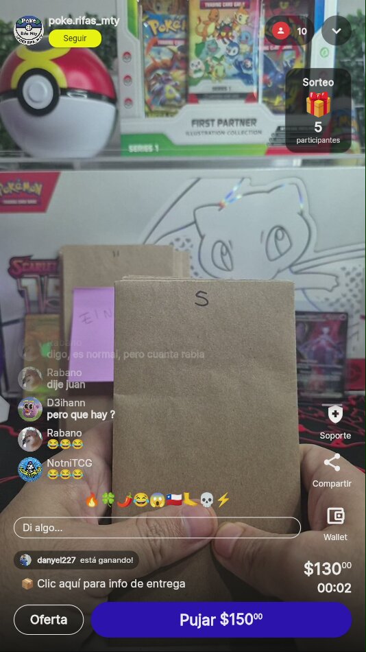 Oripas Pokémon sobres sorpresa
