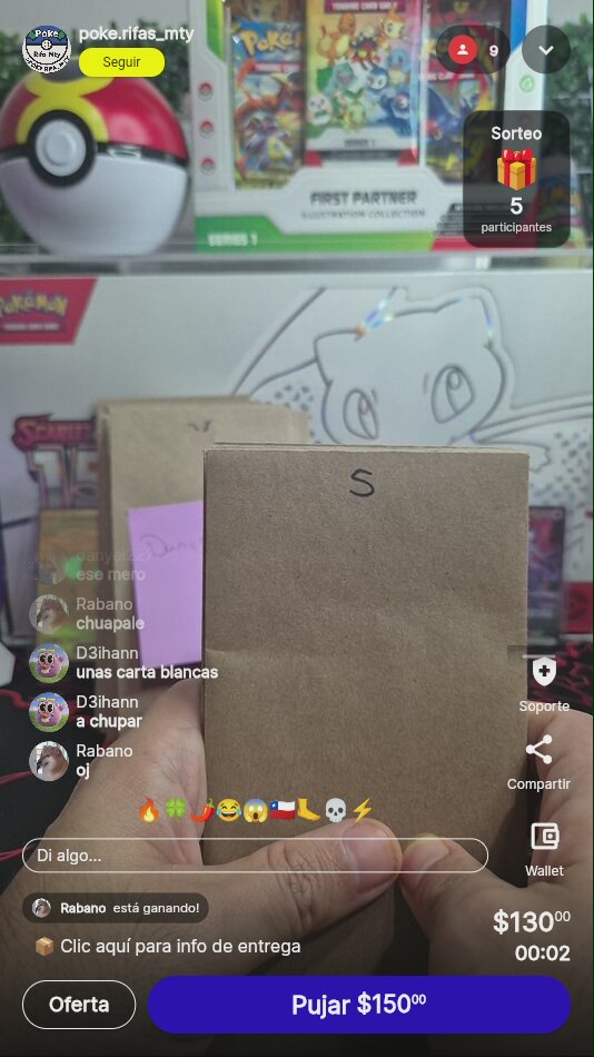 Sobre Sorpresa Pokémon "Carretitas Blancas"