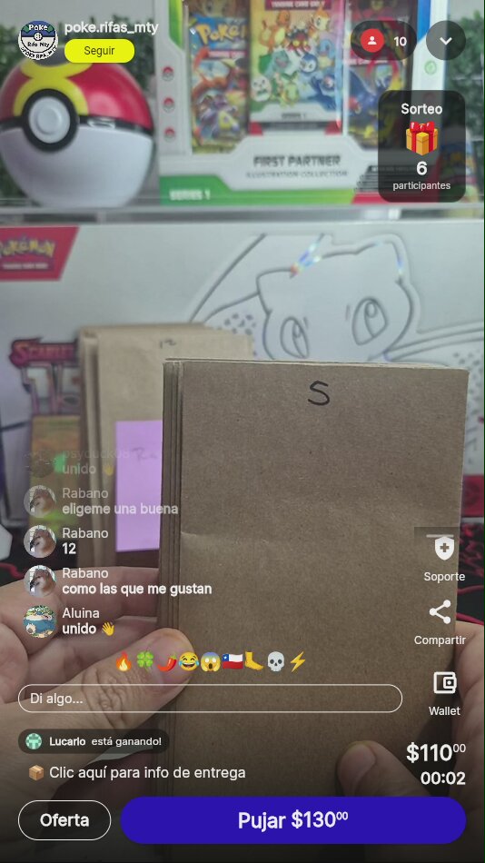 Pokémon Lucario: ¡Carta sorpresa!