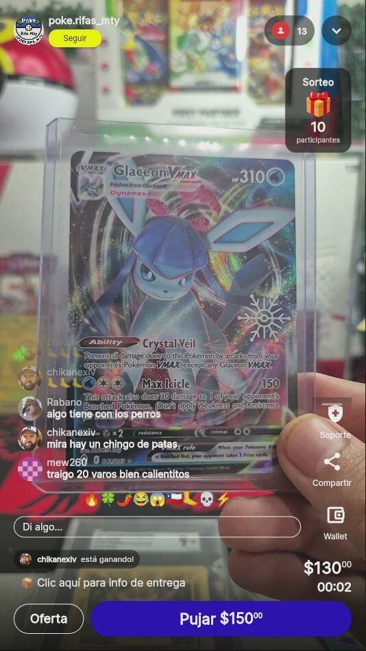 Glaceon VMAX Evolving Skies