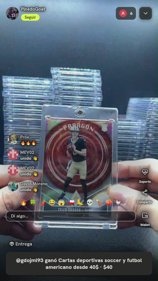 Carta Panini Phoenix Tyler Shough Paragon