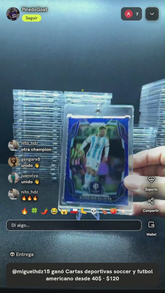 Carta Alexis Mac Allister Panini Prizm Copa America